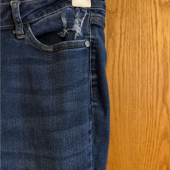 Judy Blue Dark Blue Flare Jeans - Picture 3 of 9